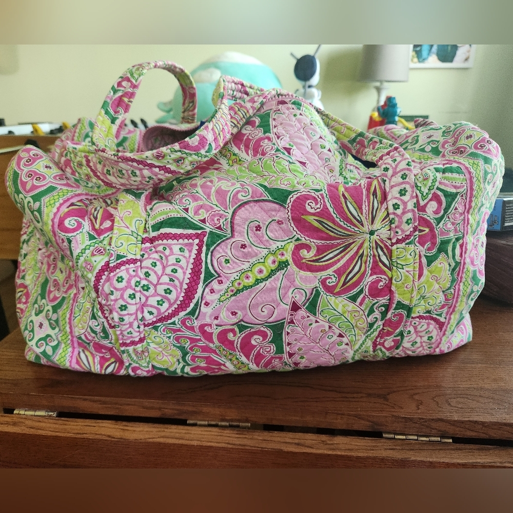 Vera bradley duffle bag